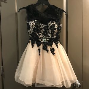 Masquerade Hoco Dress